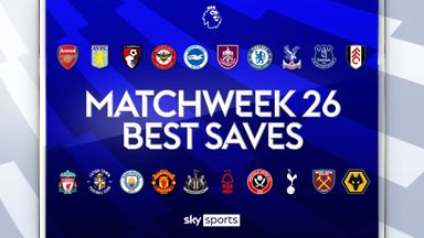 Premier League | Saves of the Round | Matchweek 26