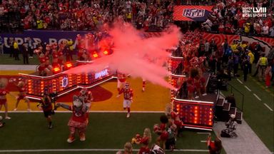 Chiefs met with boos as teams enter the field ahead of Super Bowl LVIII