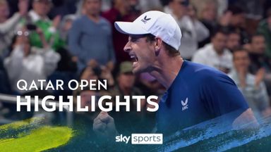 Highlights: Murray battles through injury fears to win first game since October