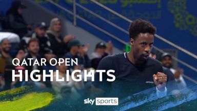 Monfils advances to last 16 at Qatar Open