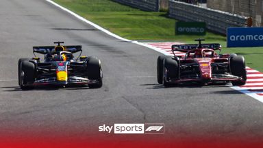 'The first move of the year!' | Verstappen overtakes Leclerc into first corner