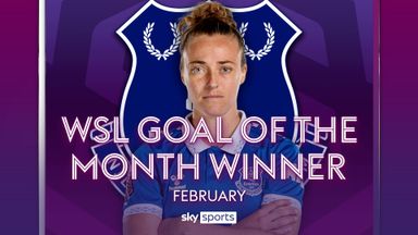 Galli's spectacular strike wins February's WSL Goal of the Month
