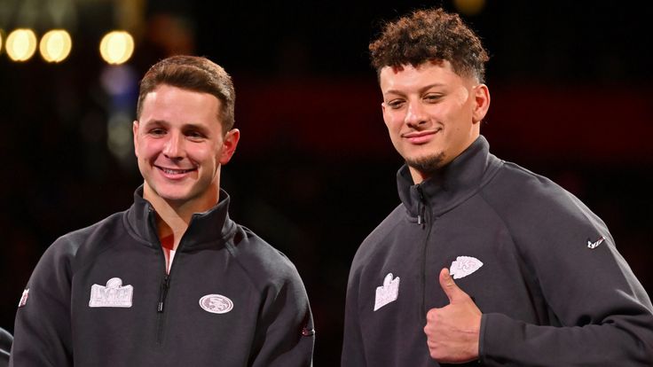 Brock Purdy and Patrick Mahomes will go toe-to-toe at Super Bowl LVIII in Las Vegas 