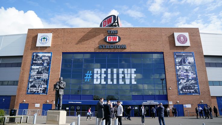 Wigan Athletic v Bolton Wanderers - Sky Bet League One - DW Stadium
A general view ahead of the Sky Bet League One match at the DW Stadium, Wigan. Picture date: Saturday April 2, 2022.