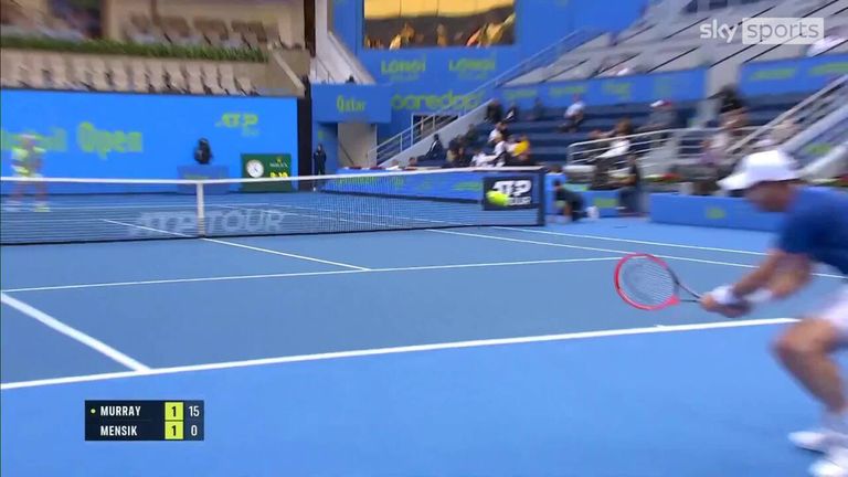 Andy Murray éliminé de l’Open du Qatar après une rencontre épuisante avec Jakub Mensik, 18 ans |  Actualités tennistiques