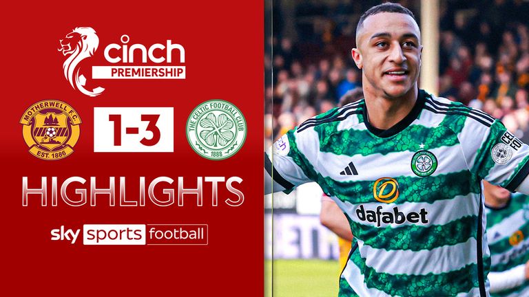 Highlights of the Scottish Premiership match between Motherwell and Celtic