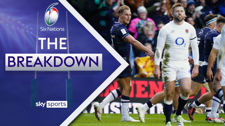 Sky Sports journalist John Dennen is joined by Sky Sports Rugby Union journalist Megan Wellens as they discuss England's performance their defeat at Murrayfield breakdown vod thumb 