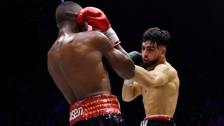 BEN SHALOM BOXXER PATHS COLLIDE FIGHT WEEK.JOSHUA BUATSI V DAN AZEEZ.OVO ARENA WEMBLEY 03/02/2024 .PIC LAWRENCE LUSTIG/BOXXER.(PICS FREE FOR EDITORIAL USE ONLY).EBU EUROPEAN SUPER LIGHTWEIGHT CHAMPIONSHIP.ADAM AZIM V ENOCK POULSEN