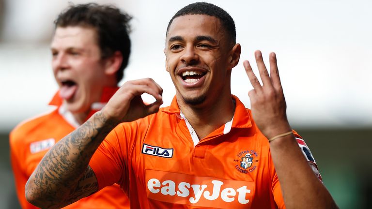 Andre Gray finished as the Conference's top scorer with 30 goals in the 2013-14 season