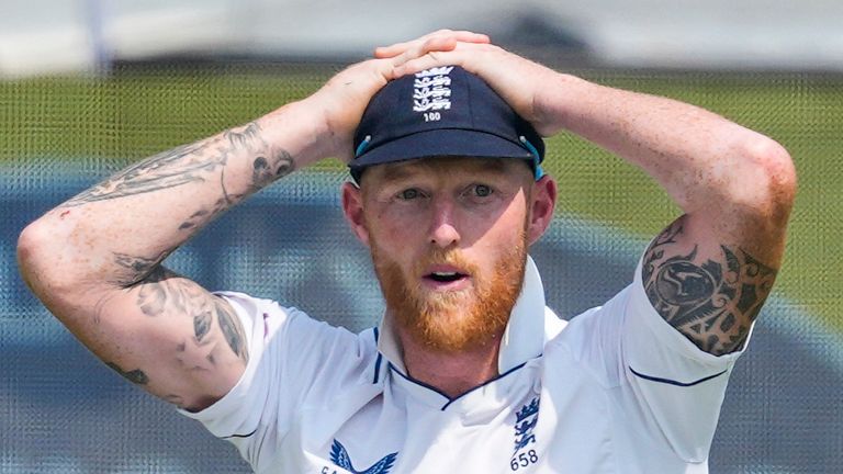 England captain Ben Stokes dropped India's Dhruv Jurel on 32 in the third Test (Associated Press)