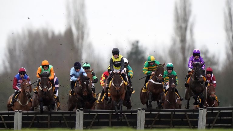 The Betfair Hurdle takes place at Newbury on Saturday