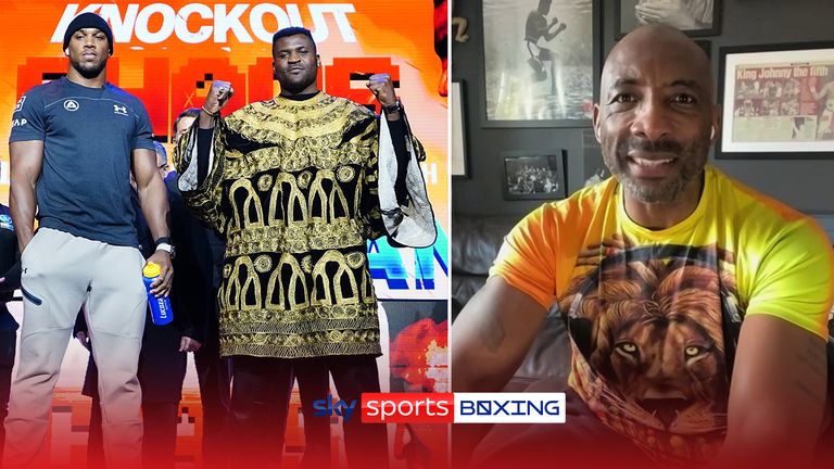 Former cruiserweight world champion Johnny Nelson believes it is the end of Anthony Joshua's career if the Brit was to lose to Francis Ngannou but say can't see anything but a victory for AJ. 