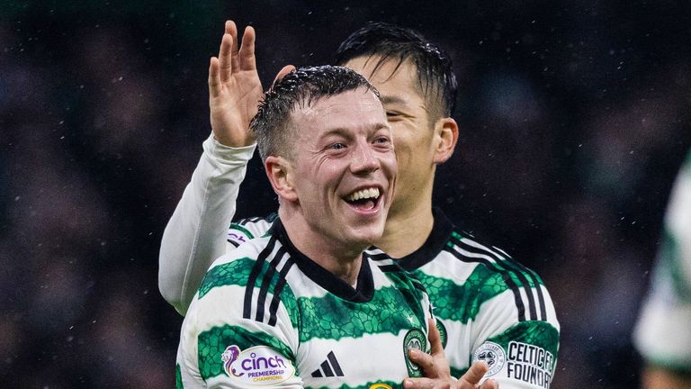 Callum McGregor scored Celtic's sixth against Dundee