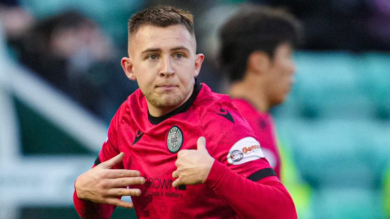 EDINBURGH, SCOTLAND - FEBRUARY 03: St Mirren's Caolan Boyd-Munce during a cinch Premiership match between Hibernian and St Mirren at Easter Road Stadium, on February 03, 2024, in Edinburgh, Scotland. (Photo by Simon Wootton / SNS Group)