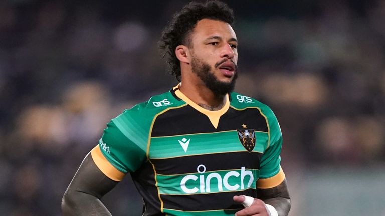 Courtney Lawes will leave Northampton Saints at the end of the season 