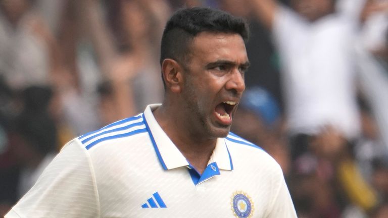 India's Ravichandran Ashwin (Associated Press)