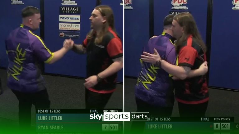 LUKE LITTLER WINS PLAYERS CHAMP ON DEBUT THUMB PICS FROM PDC 