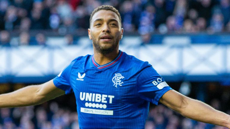 Cyriel Dessers headed Rangers to a 3-0 lead before half time