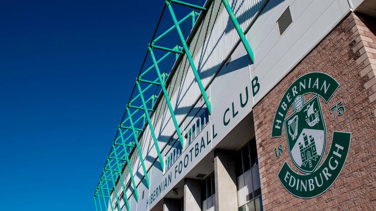 06/10/18 LADBROKES PREMIERSHIP.HIBERNIAN V HAMILTON.EASTER ROAD - EDINBURGH .A general view of the outside of Easter Road 