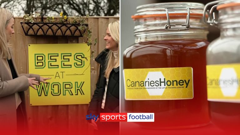 Harriet Prior went to Norwich's training ground to see what homegrown food the Championship side serve up to their players.