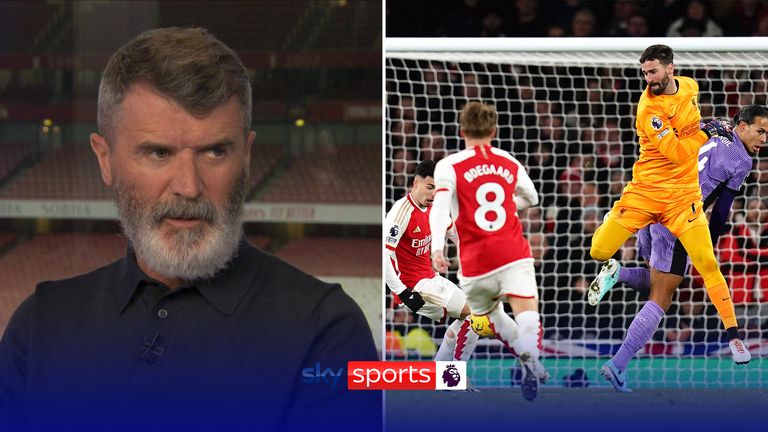 Roy Keane was scathing in his criticism of Liverpool&#39;s defending following their 3-1 loss at Arsenal in the Premier League.