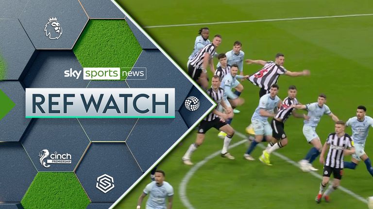 Ref Watch: Why was a Newcastle penalty given if Fabian Schar was ...