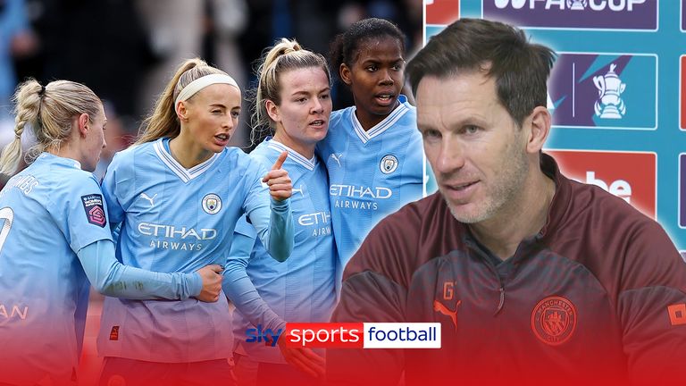 Gareth Taylor says everyone and Manchester City is committed to the club despite speculation linking key players such as Chloe Kelly and Lauren Hemp with a move away from the club.