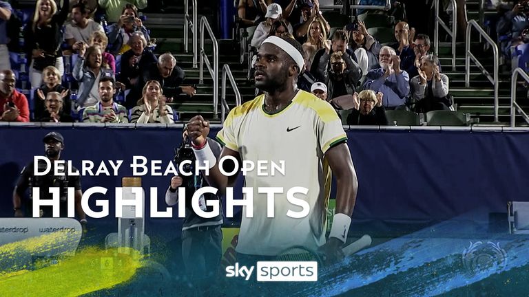 Frances Tiafoe edges Radu Albot in thriller at Delray | Tennis News | Sky Sports