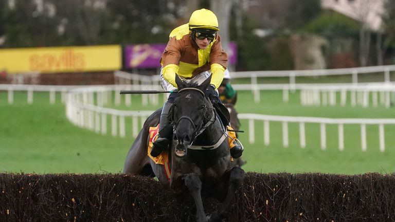 Galopin Des Champs claimed victory in the Paddy Power Irish Gold Cup Chase