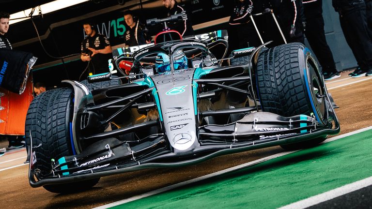 Mercedes launch new-look 2024 Formula 1 car, the W15, as they bid to 'climb  mountain' and challenge Red Bull, F1 News