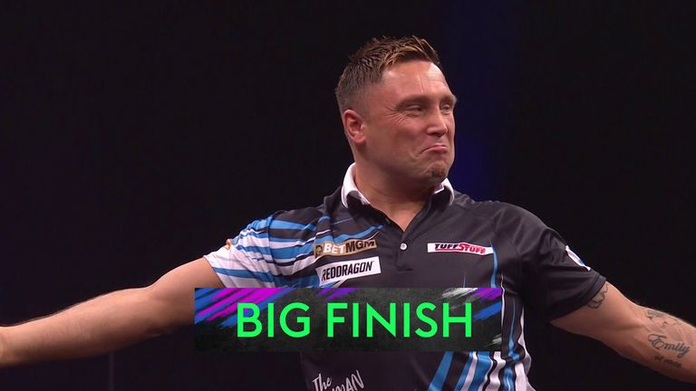 Gerwyn Price avoids whitewash with stunning 160 checkout