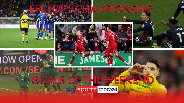 EFL Top 5 Championship Goals of the Weekend