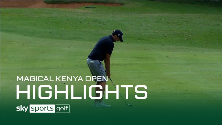 Highlights from day three of the Magical Kenya Open at the Muthaiga Golf Club in Nairobi.