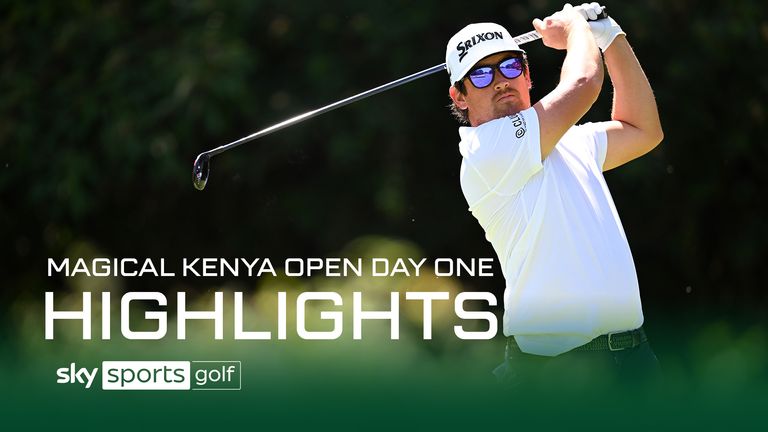 Highlights from the opening round of the Magical Kenya Open at the Muthaiga Golf Club in Nairobi thumb 