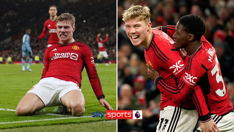 Hojlund has arrived! Watch the Danes&#39; 6 goal contributions in 4 games for Man Utd