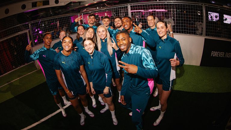 Jess Carter and Kai Havertz joined a host of other footballers at PUMA's FUTURE 7 launch event