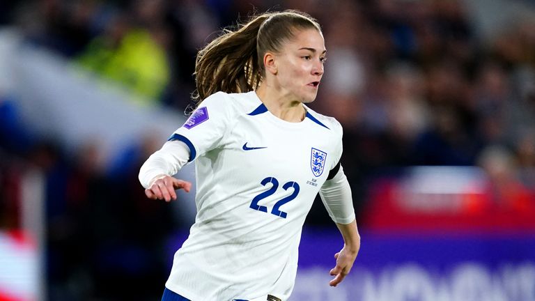 England v Belgium - UEFA Women's Nations League - Group A1 - King Power Stadium
England's Jess Park during the UEFA Women's Nations League Group A1 match at the King Power Stadium, Leicester. Picture date: Friday October 27, 2023.