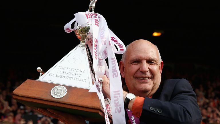 John Still led Luton back into the Football League in 2014