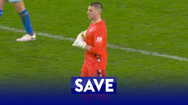 Crystal Palace's Sam Johnstone vs Everton