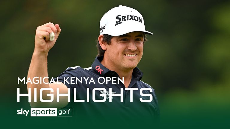 Highlights from day three of the Magical Kenya Open at the Muthaiga Golf Club in Nairobi.