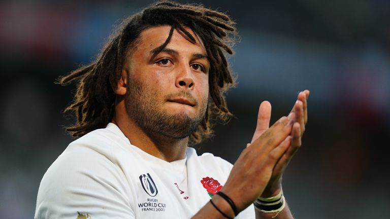 England v Chile - Rugby World Cup 2023 - Pool D - Stade Pierre Mauroy
England's Lewis Ludlam during the Rugby World Cup 2023, Pool D match at the Stade Pierre Mauroy in Lille, France. Picture date: Friday September 23, 2023.