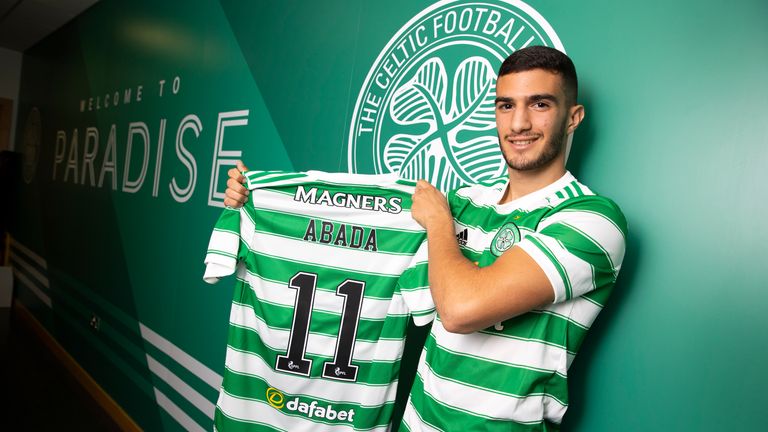The winger joined Celtic in July 2021