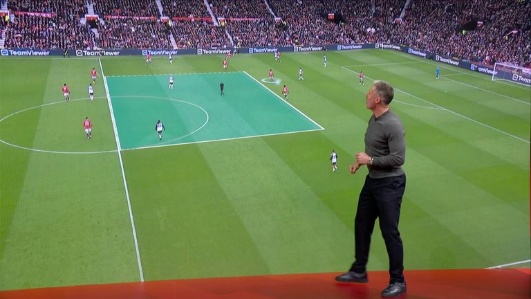 United's midfield area was gutted inside 20 seconds