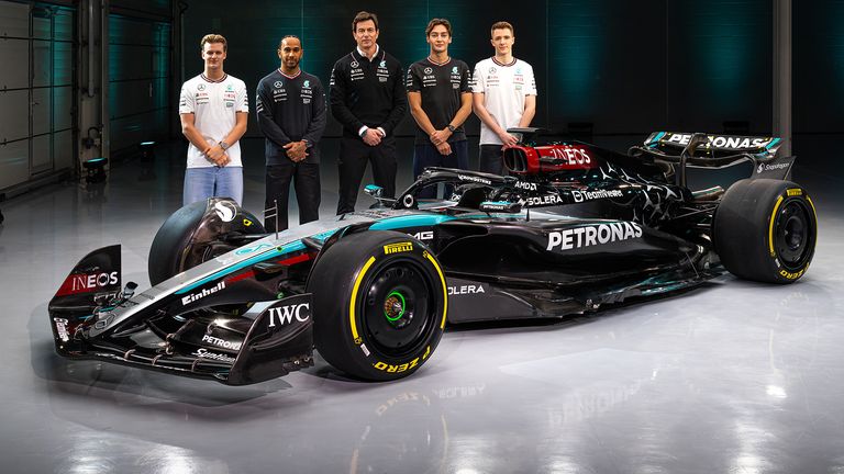 Mercedes launch new-look 2024 Formula 1 car, the W15, as they bid to 'climb  mountain' and challenge Red Bull, F1 News