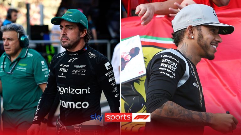 Sky F1&#39;s Jenson Button would like to see his former teammate Fernando Alonso replace Lewis Hamilton at Mercedes for the 2025 season.