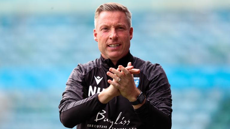 Harris started the season as Gillingham boss but moved on to Cambridge in December
