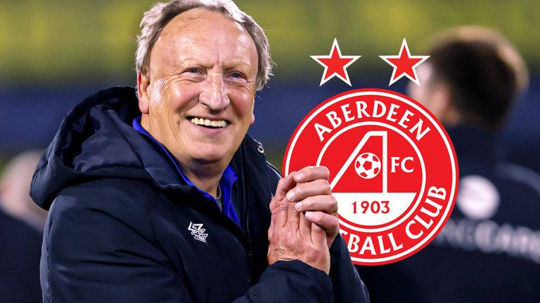 Neil Warnock has been appointed interim manager at Aberdeen until the end of the season