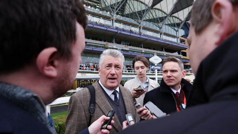 Paul Nicholls was delighted with Pic D'Orhy's stunning run in the Betfair Ascot Chase