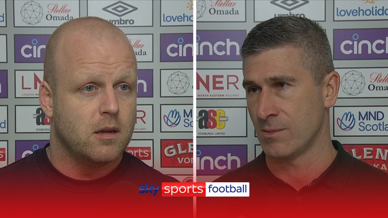 Not what we want to see' | Steven Naismith and Nick Montgomery disappointed by thrown objects