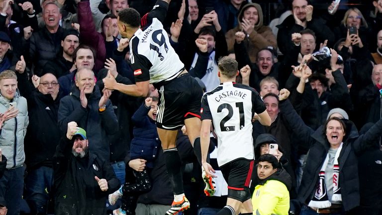 Fulham's Rodrigo Muniz restores their lead